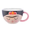 Frida Cup and Flower Saucer Set